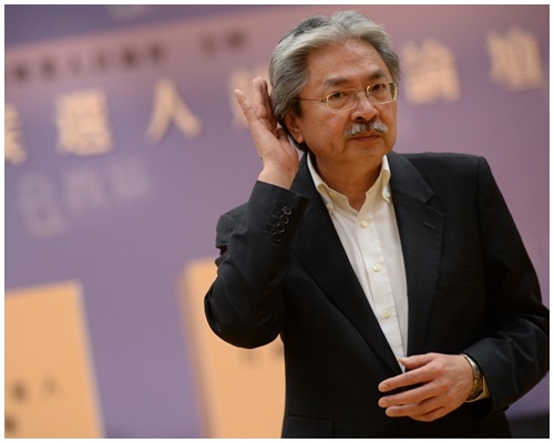 曾俊華強調「冇諗過會輸」,並反問「如果諗住輸,為乜去參選?」