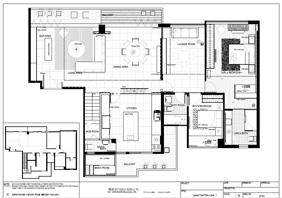 地下層floor plan。