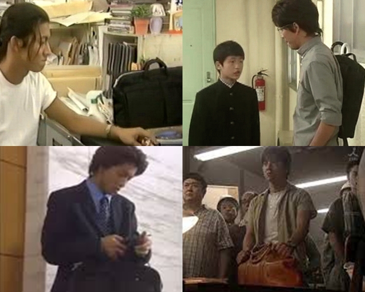 木村拓哉無論是劇中或私底下亦是PORTER的支持者。