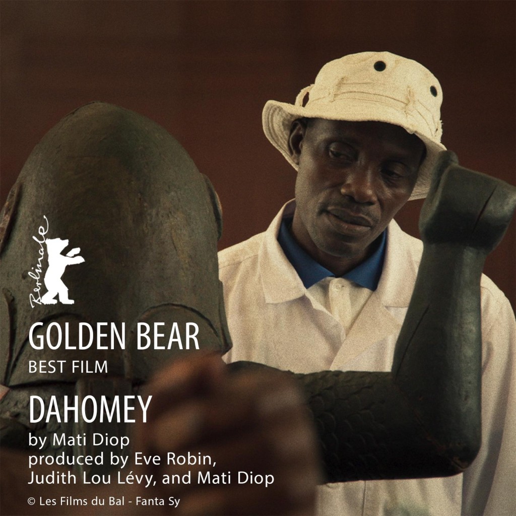 导演Mati Diop的纪录片《Dahomey》荣获最佳影片金熊奖。