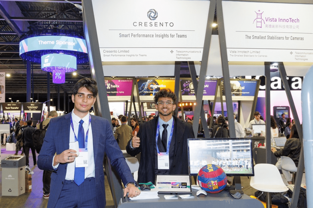 Cresento專注開發體積更小和搭配AI的護脛，期望大小球會的足球員均可藉此提高技術水平。