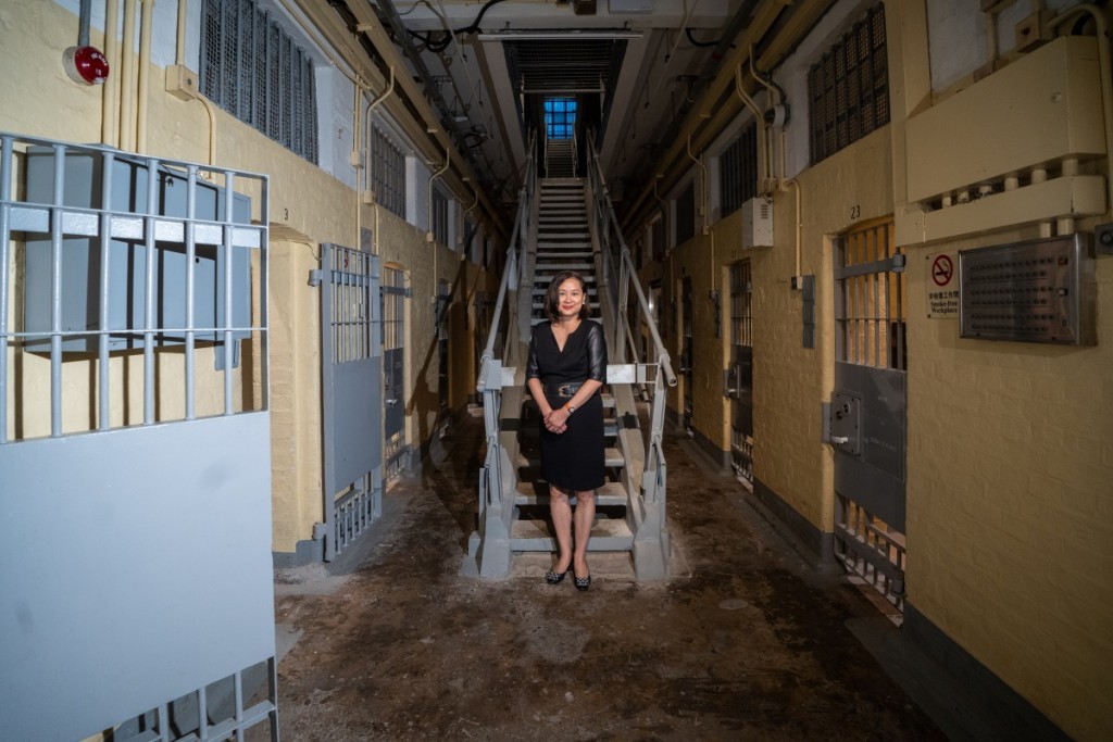 「其實域多利監獄並不僅止囚禁犯人而已，從中亦見證到香港城市的改變。」