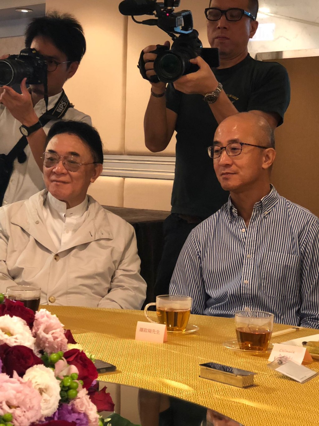 左起:羅旭瑞、羅啟瑞。徐曉伊攝