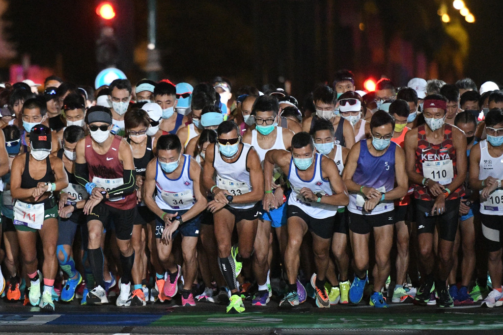 香港马拉松是一年一度的体坛盛事。