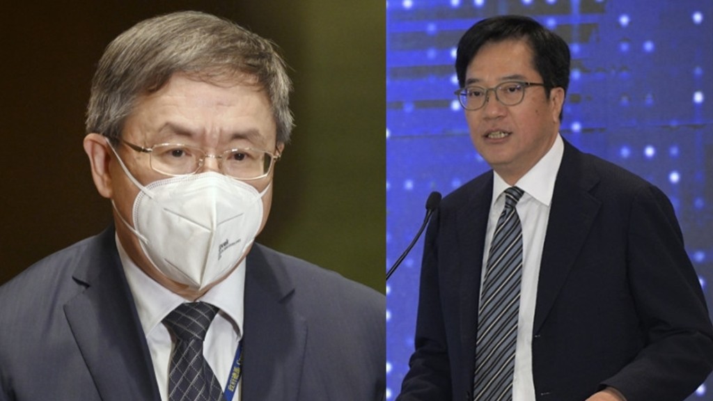 卓永興(左)及黃偉綸先後於社交平台發文批評造謠者。資料圖片