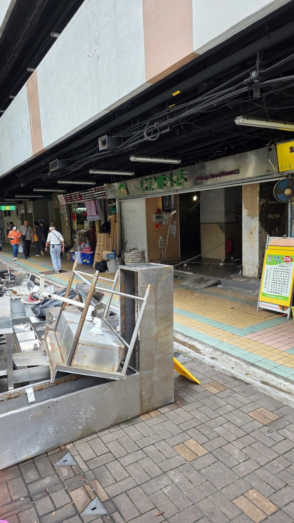 本地「老字號」松記糖水繼元朗分店於6月結業後,大埔店也在本月初結業。 本地「老字號」松記糖水繼元朗分店於6月結業後,大埔店也在本月初結業。