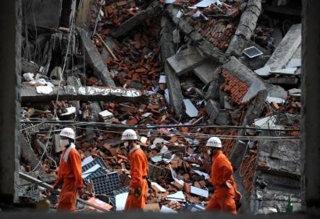 2008年汶川發生8級大地震，造成大規模傷亡。 資料圖片