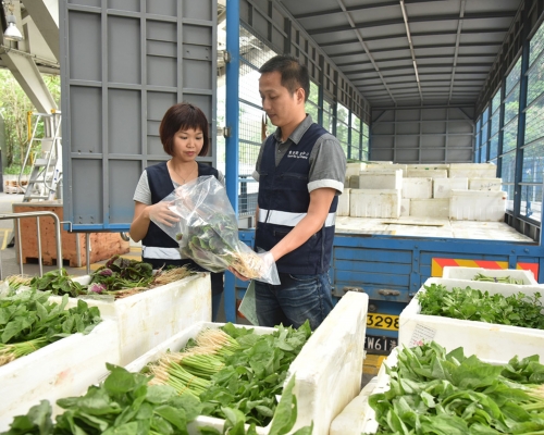 食物安全中心檢測約1.58萬個食物樣本。 資料圖片