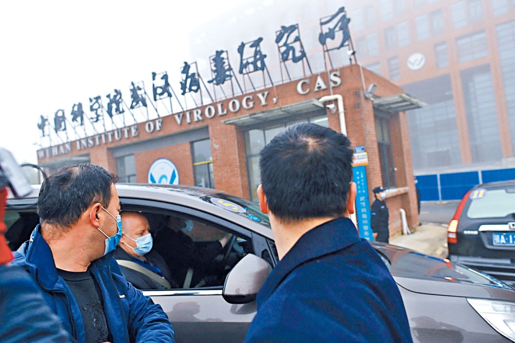 今年初世專家到武漢病毒研究所調查。