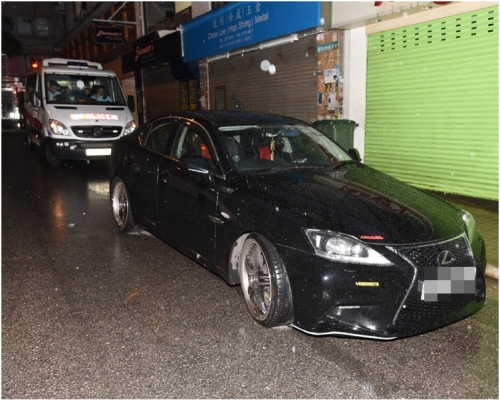 涉案私家車。