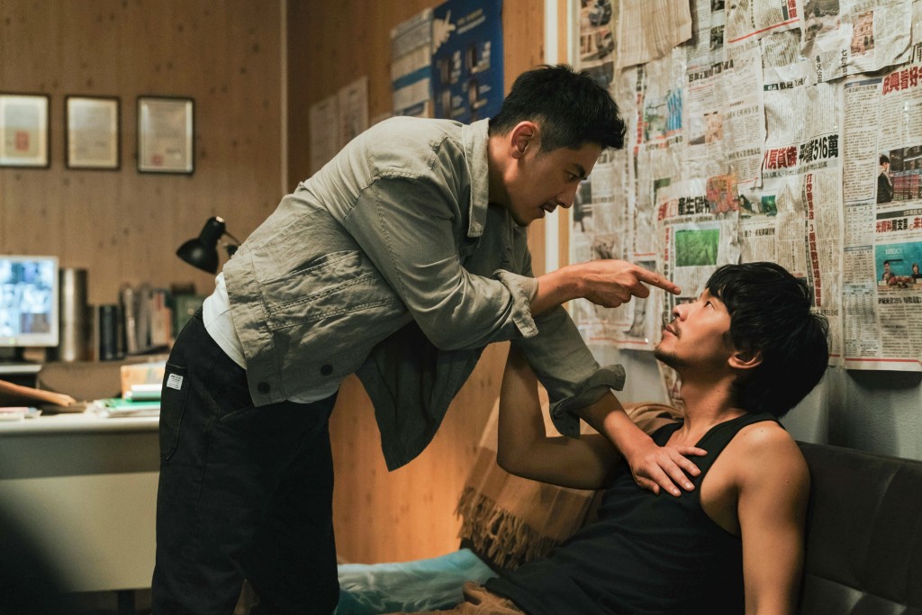 兩位男神同場鬥戲。