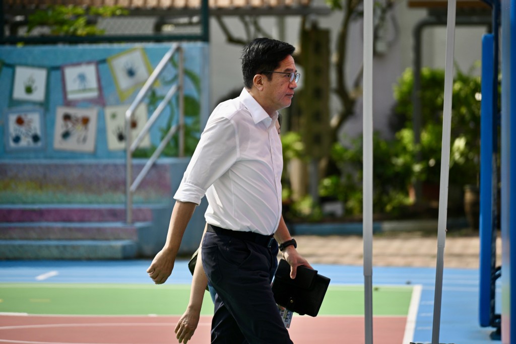 財政司副司長黃偉綸。蘇正謙攝 財政司副司長黃偉綸。蘇正謙攝