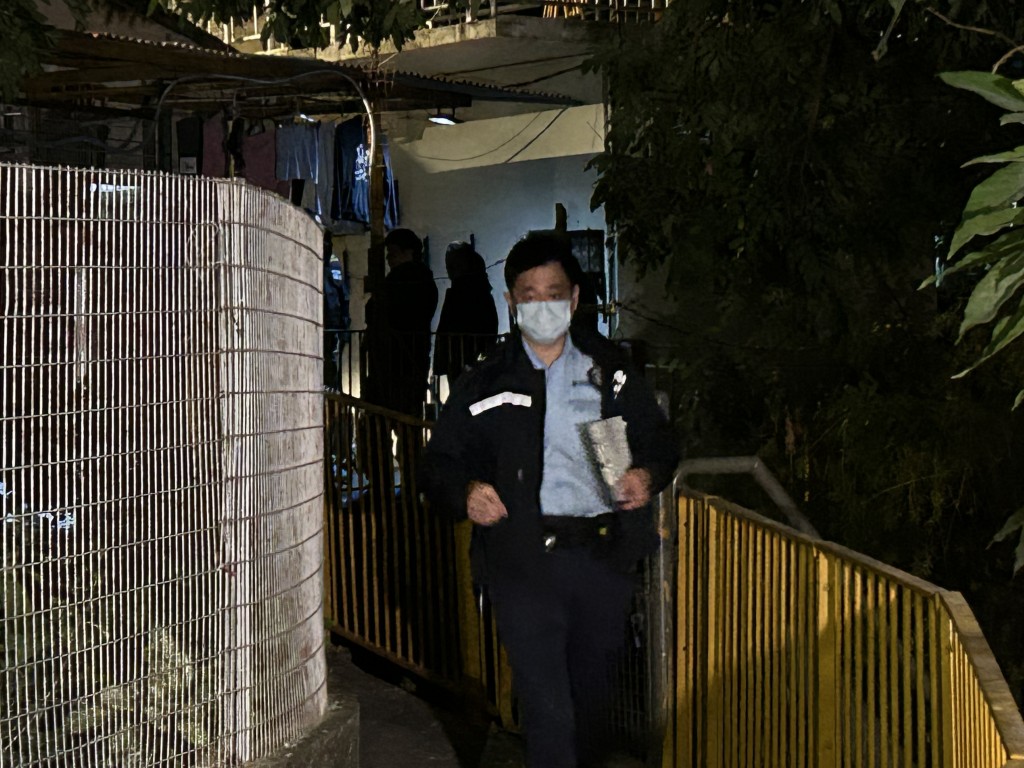 警方到場調查。曾志恒攝