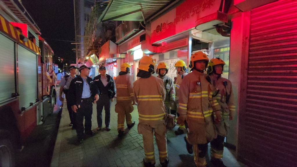 土瓜灣串燒店火警 消防救熄無人傷