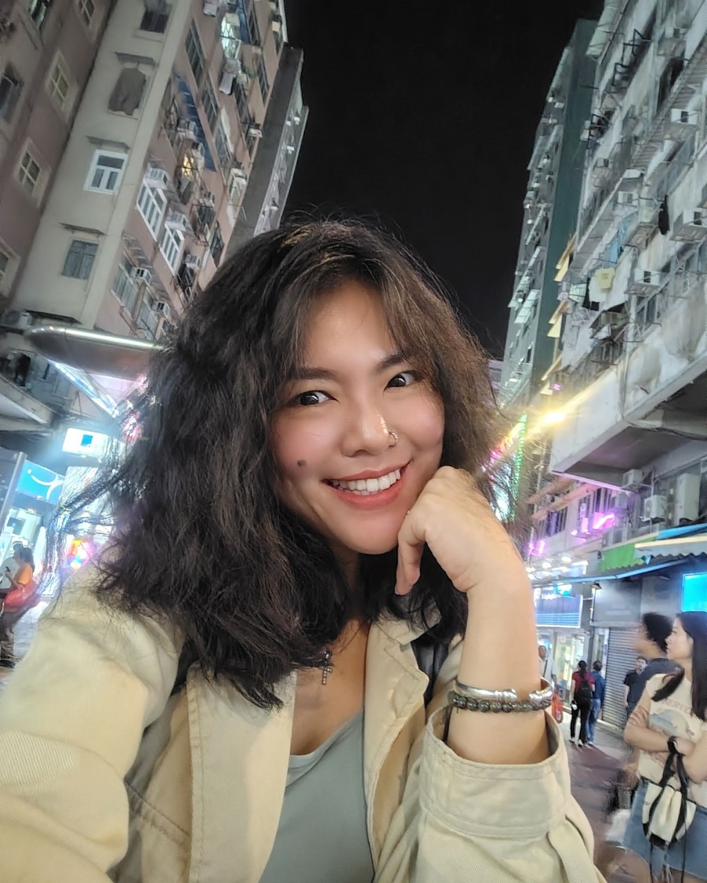 尤淑情現職美容師,亦是三孩之母。 尤淑情現職美容師,亦是三孩之母。