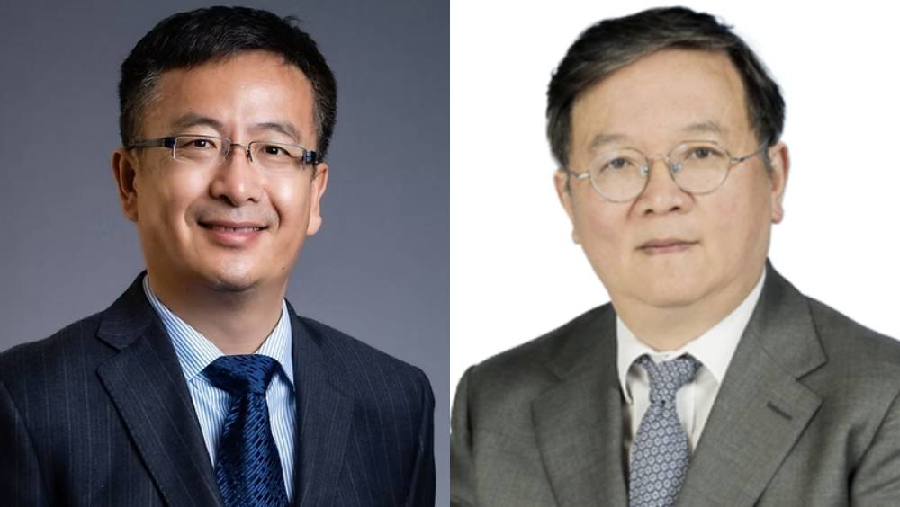 港大申作軍（左）科大郭毅可（右） 當選中國工程院外籍院士。