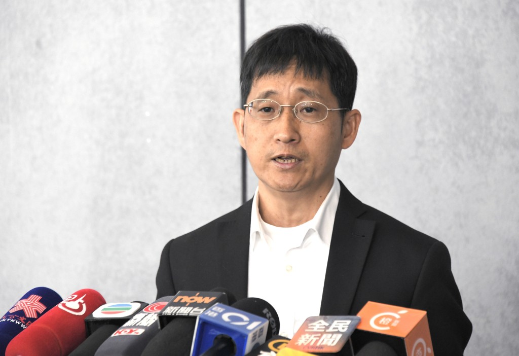 黃大海表示,有關投訴很多時涉及溝通上的問題。資料圖片 黃大海表示,有關投訴很多時涉及溝通上的問題。資料圖片