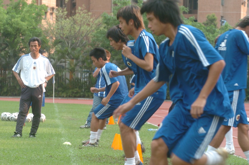 严师黎新祥曾经指导欧阳耀冲成长。 资料图片