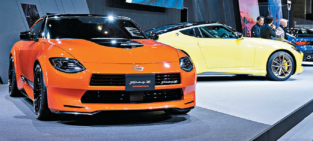 ■橙色Fairlady Z Customized Proto奪得東京改裝車展最佳概念車大獎。
