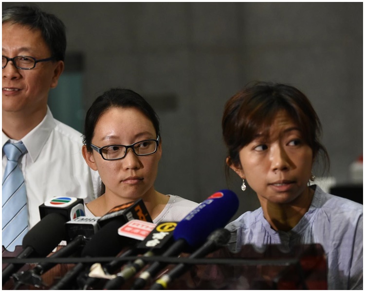公共醫療醫生協會執委馬仲儀(右)。