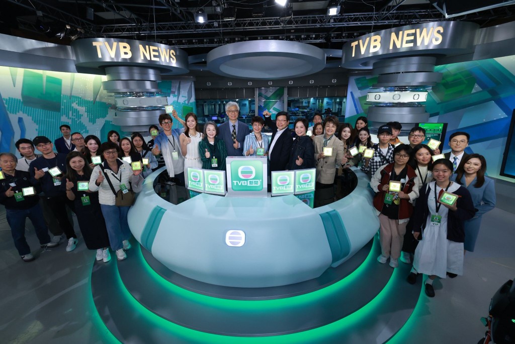 將軍澳電視廣播城新聞部舉行名為「321 TVB新聞+App啟動禮」。