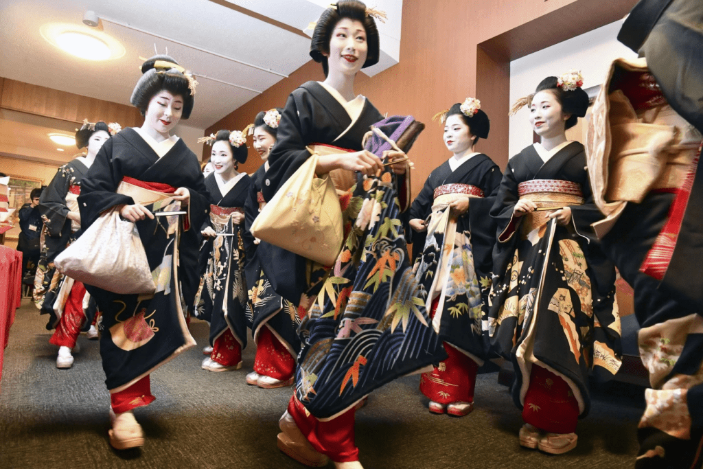 藝妓是日本傳統文化之一。（美聯社）