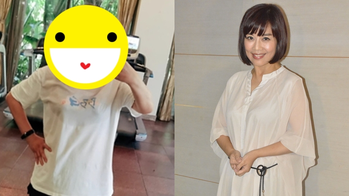 陳松伶近年愈見圓潤。