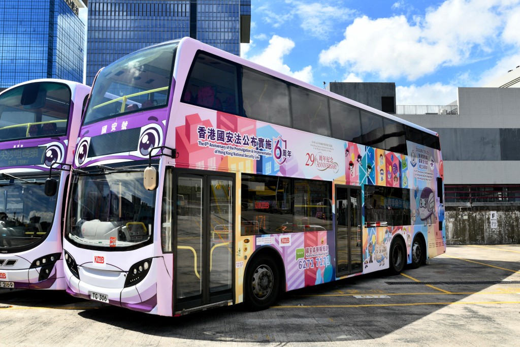 4條「國安號」九巴路線在港九新界行駛,這些路線編號經巧妙排列,剛好與警務處國家安全處舉報熱線 「6271 7171」互相呼應。 4條「國安號」九巴路線在港九新界行駛,這些路線編號經巧妙排列,剛好與警務處國家安全處舉報熱線 「6271 7171」互相呼應。