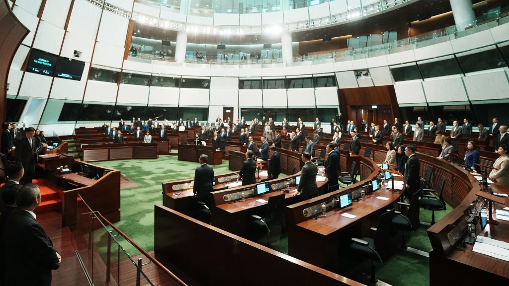 第八屆立法會今（14日）舉行首次會議。