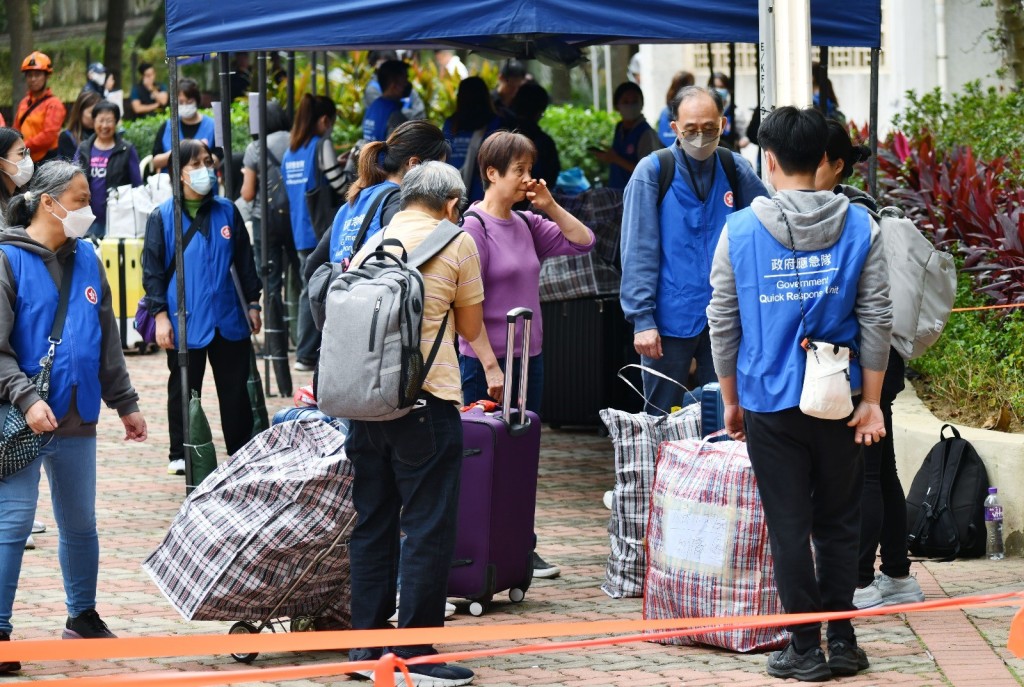 大埔宏福苑奪命大火發生至今逾兩周，災民流離失所。資料圖片