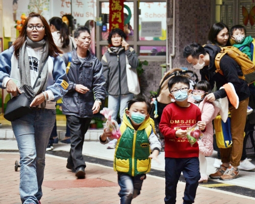 共有234間幼稚園及幼兒中心需要停課。資料圖片