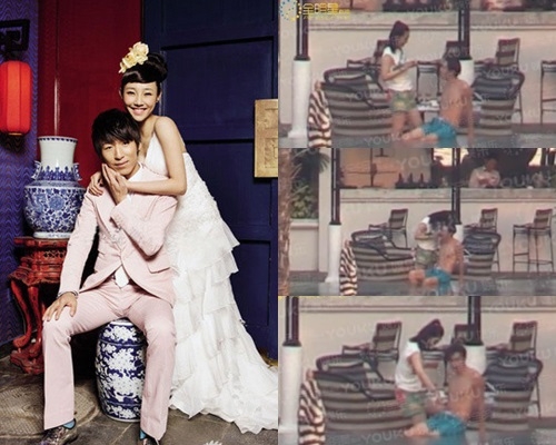 白百何與陳羽凡一直不認離婚，被爆與男模出軌後，不知會否發離婚聲明。