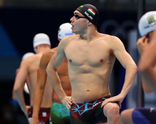 米勒奪得男子200米蝶泳金牌。Reuters