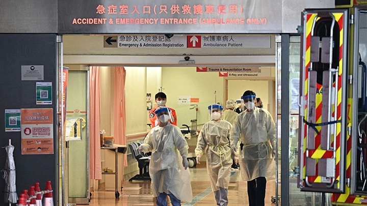 多間公立醫院有病房爆疫。
