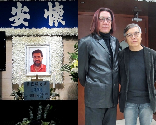 蕭偉強離世，田啓文和黃靖華慨嘆失去好友。