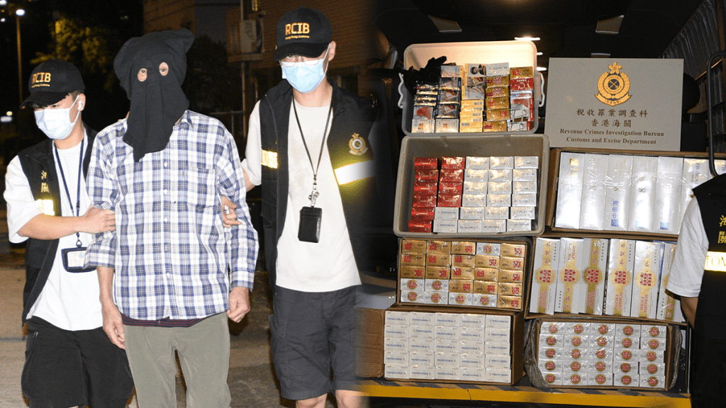 大埔貨櫃屋闢私煙倉藏26萬元貨 退休七旬翁被捕