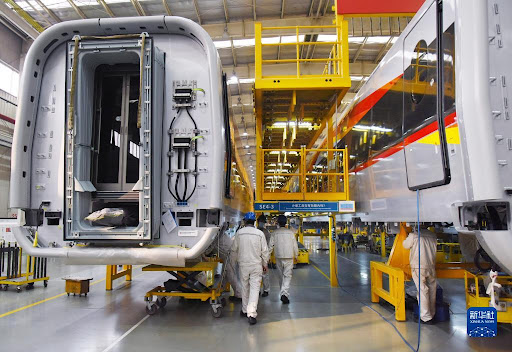 中車是全球最大的列車生產企業。