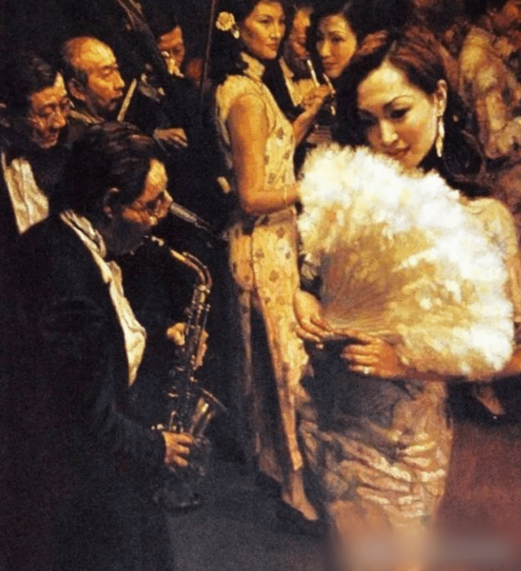 影視作品中的上海舞女。