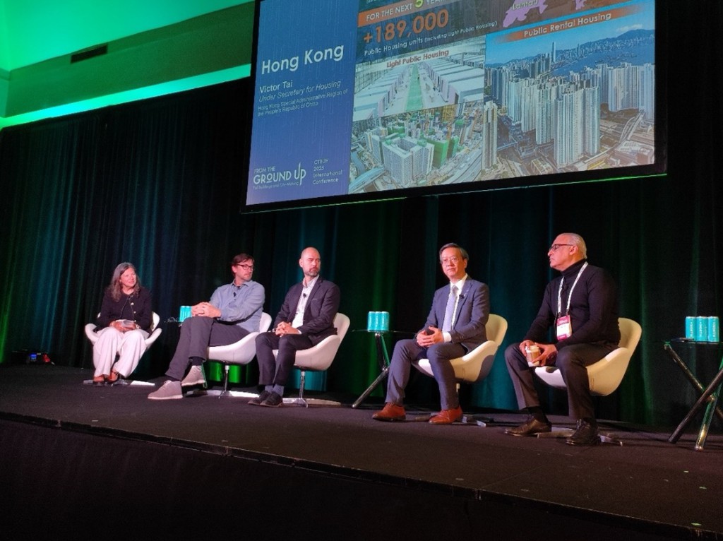 戴尚誠早前應邀出席「CTBUH國際會議2025」，擔任「城市倡議論壇」嘉賓講者。何永賢FB圖片