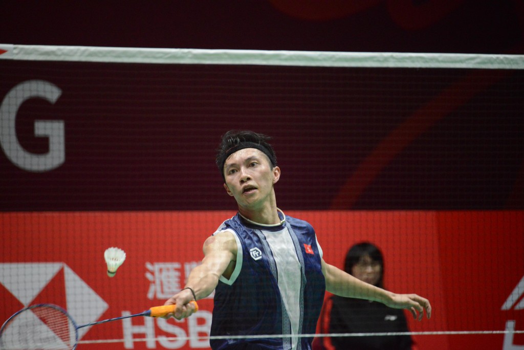 伍家朗男團附加賽旗開得勝。 伍家朗男團附加賽旗開得勝。