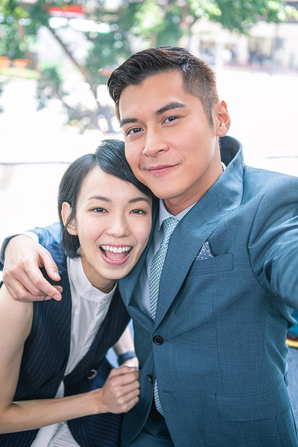 李靖筠希望下次再執導MV，有機會再同男神陳家樂合作。