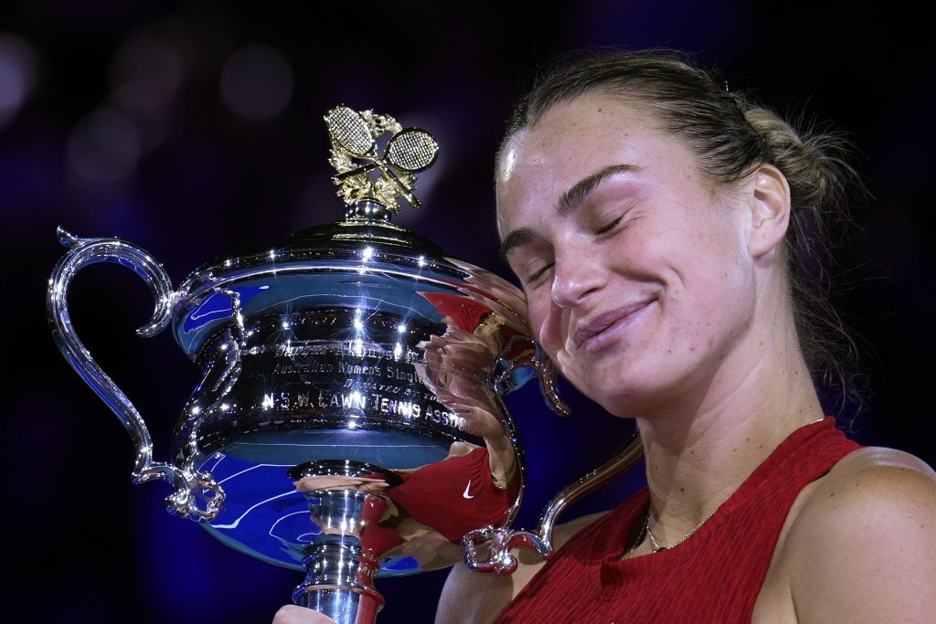 莎芭兰卡创下澳网14连胜的纪录，亦是其第二个澳网以及大满贯冠军。美联社