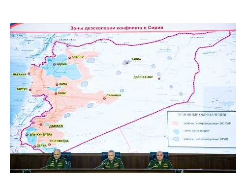 俄土伊3国达成协议在叙利亚反政府叛军控制的大部分地区内设立「安全区」。AP