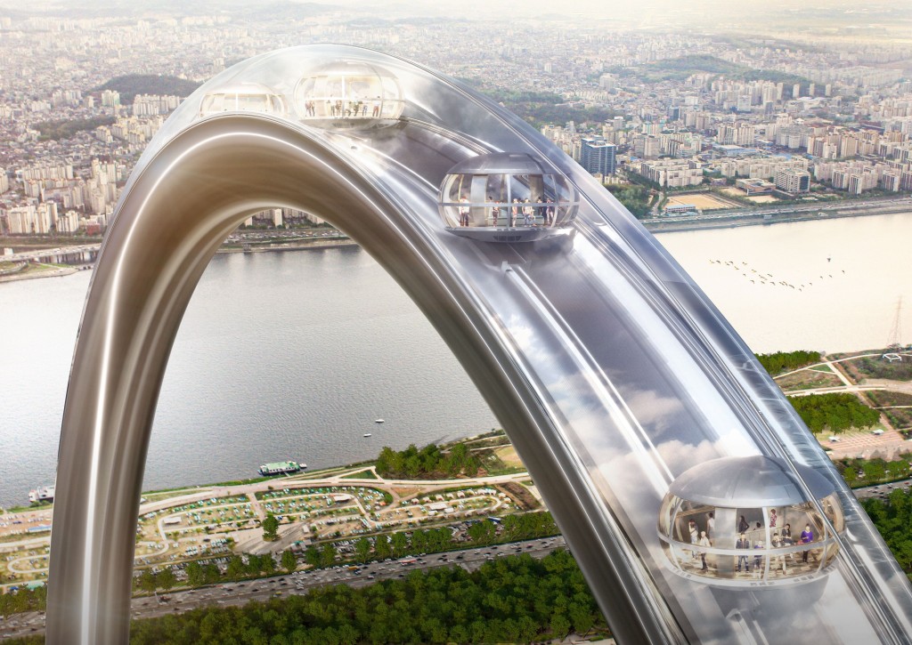 「首爾之環」預定有36個車廂。 首爾市政府圖片