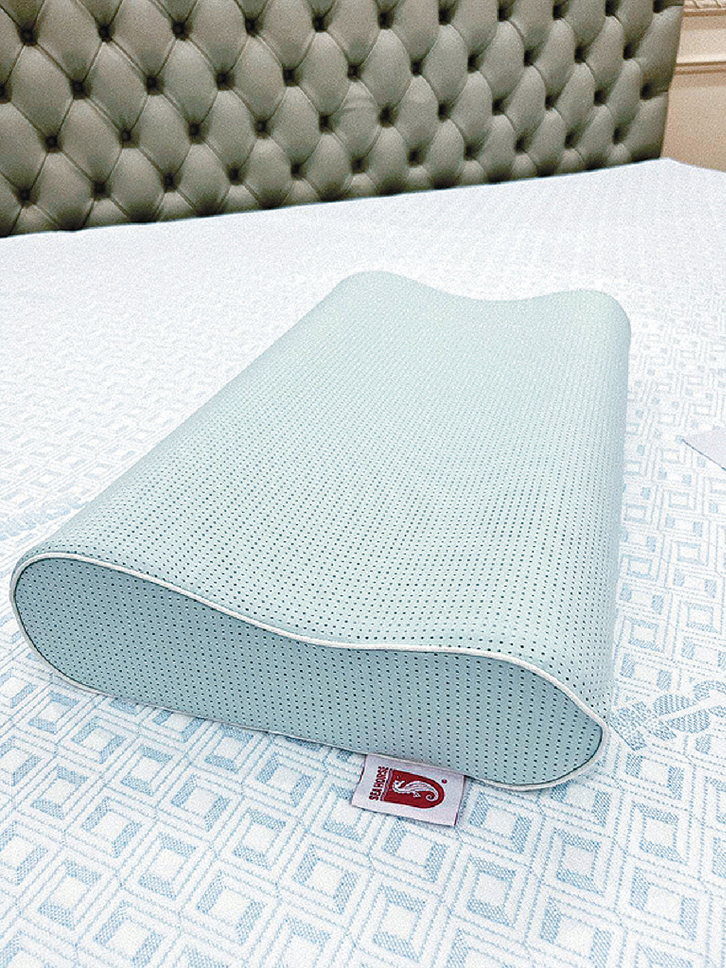 ■海馬牌推出了多款高品質的床褥和枕頭，滿足了市場上不同客人的需求。
