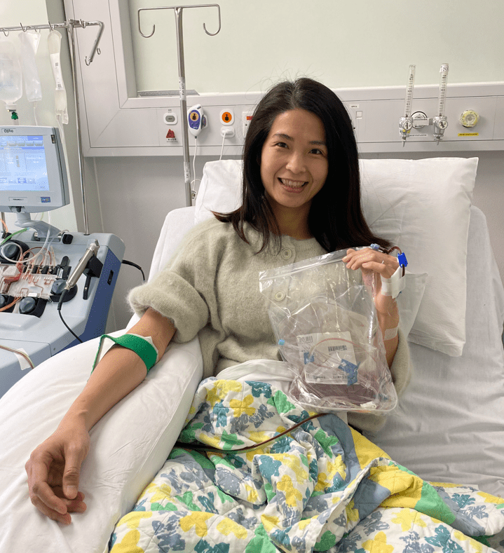 吳玉蘭表示慶幸自己生活在香港,才至可以用先進的醫療科技去幫人。(受訪者提供) 吳玉蘭表示慶幸自己生活在香港,才至可以用先進的醫療科技去幫人。(受訪者提供)
