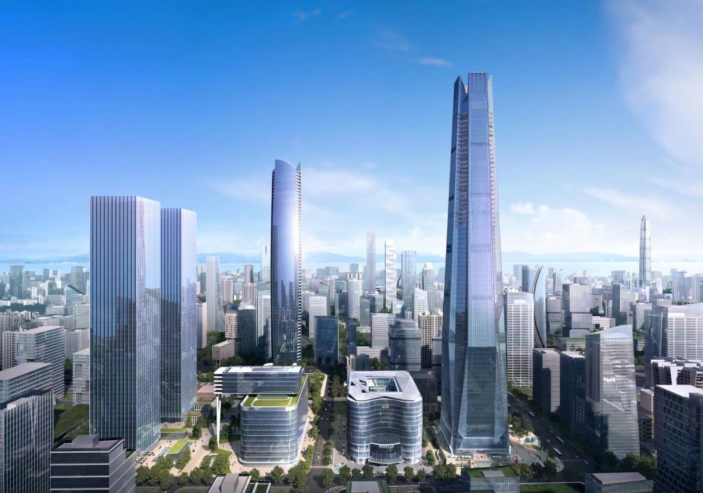 深圳城脉中心是当地的新地标。深圳新闻网