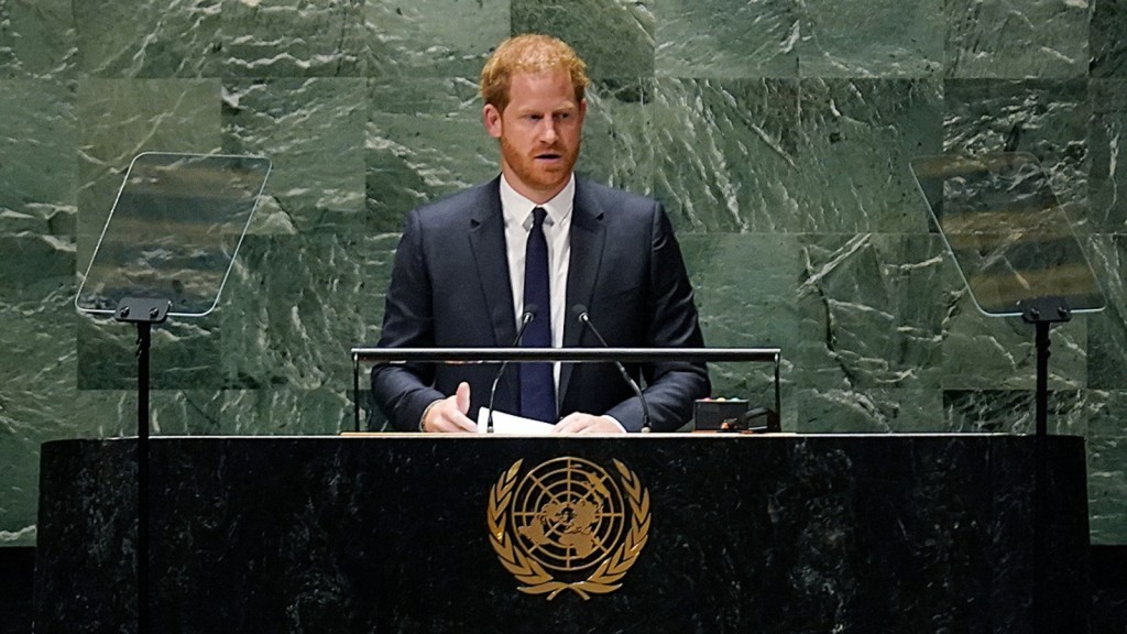 有皇室專家認為哈里王子只得高中程度，不夠資格在聯合國大會發言談論世界大事。