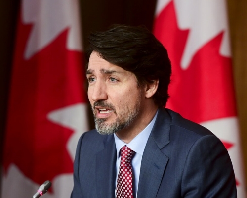 李陽抨擊加拿大總理杜魯多，引發關注。AP