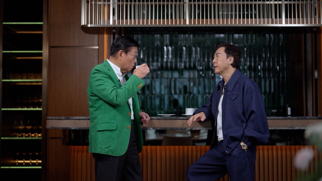 甄子丹勉勵港人永不放棄繼續奮鬥。 甄子丹勉勵港人永不放棄繼續奮鬥。